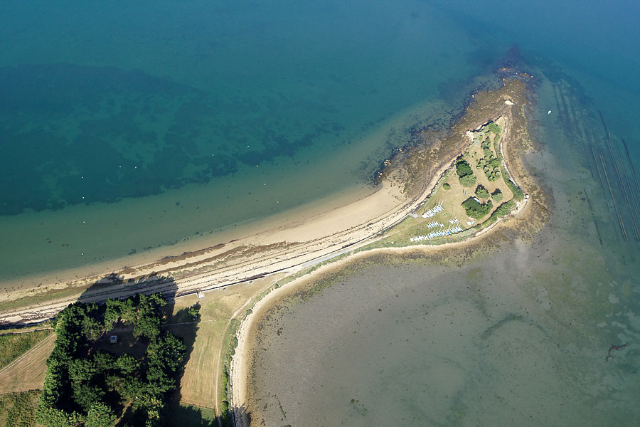 Photo aérienne du Golfe du Morbihan